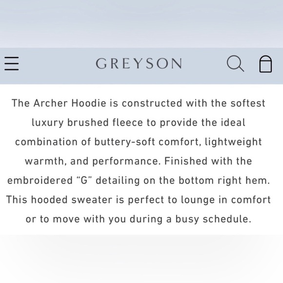 GREYSON Desert Dye Archer Hoodie size XL - Picture 3 of 7